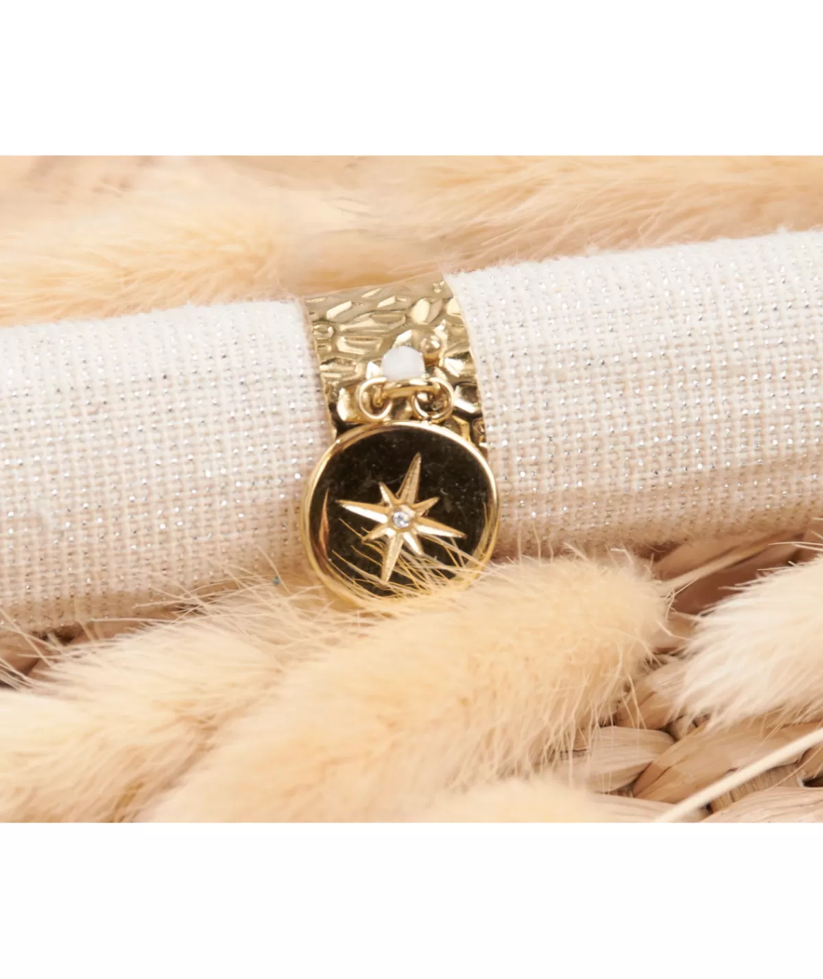La boutique de Lilie Bijoux>BAGUE BIANKA Dore