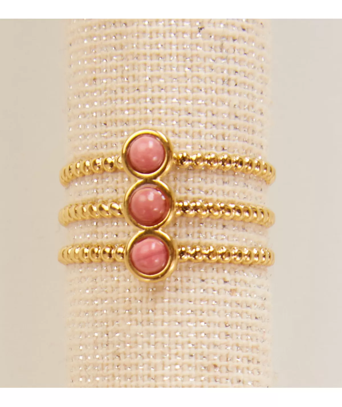 La boutique de Lilie Bijoux>BAGUE OPHELIE Rose