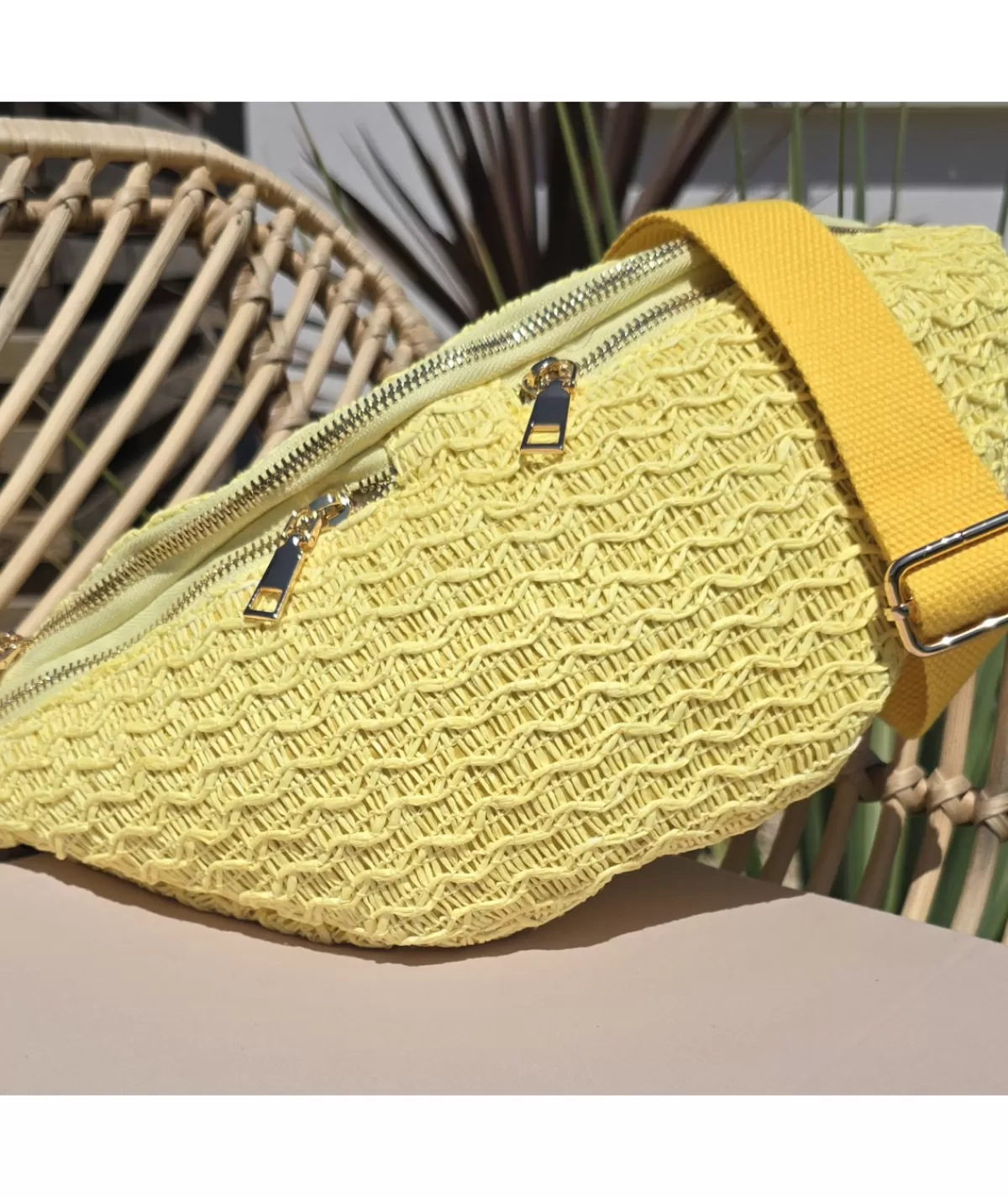 La boutique de Lilie Sacs / Idées Cadeaux>BANANE BIVINA Jaune