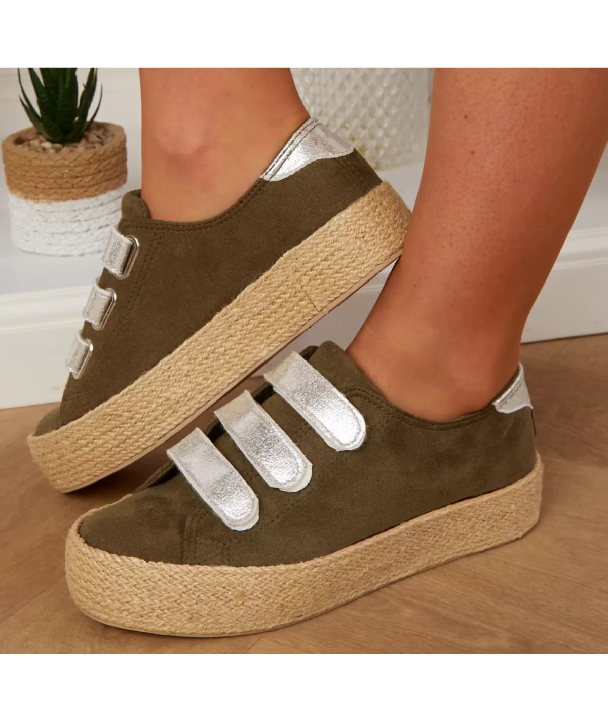 La boutique de Lilie Baskets>BASKET GEORGIA Kaki