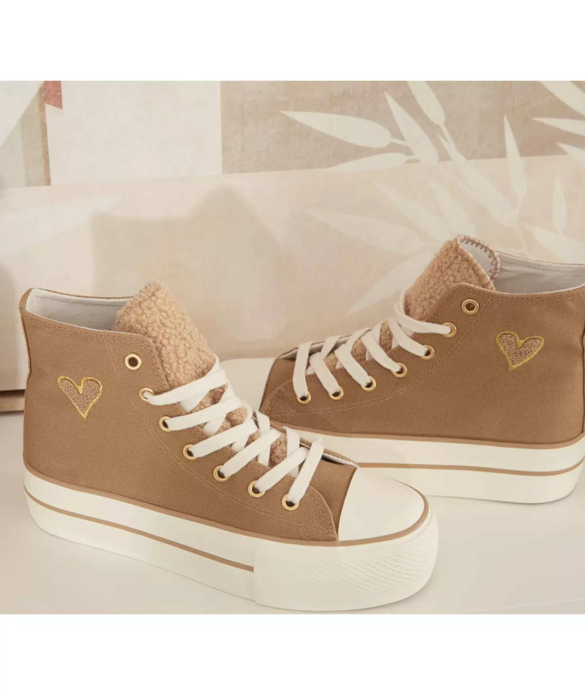 La boutique de Lilie Baskets>BASKET IGORE Taupe