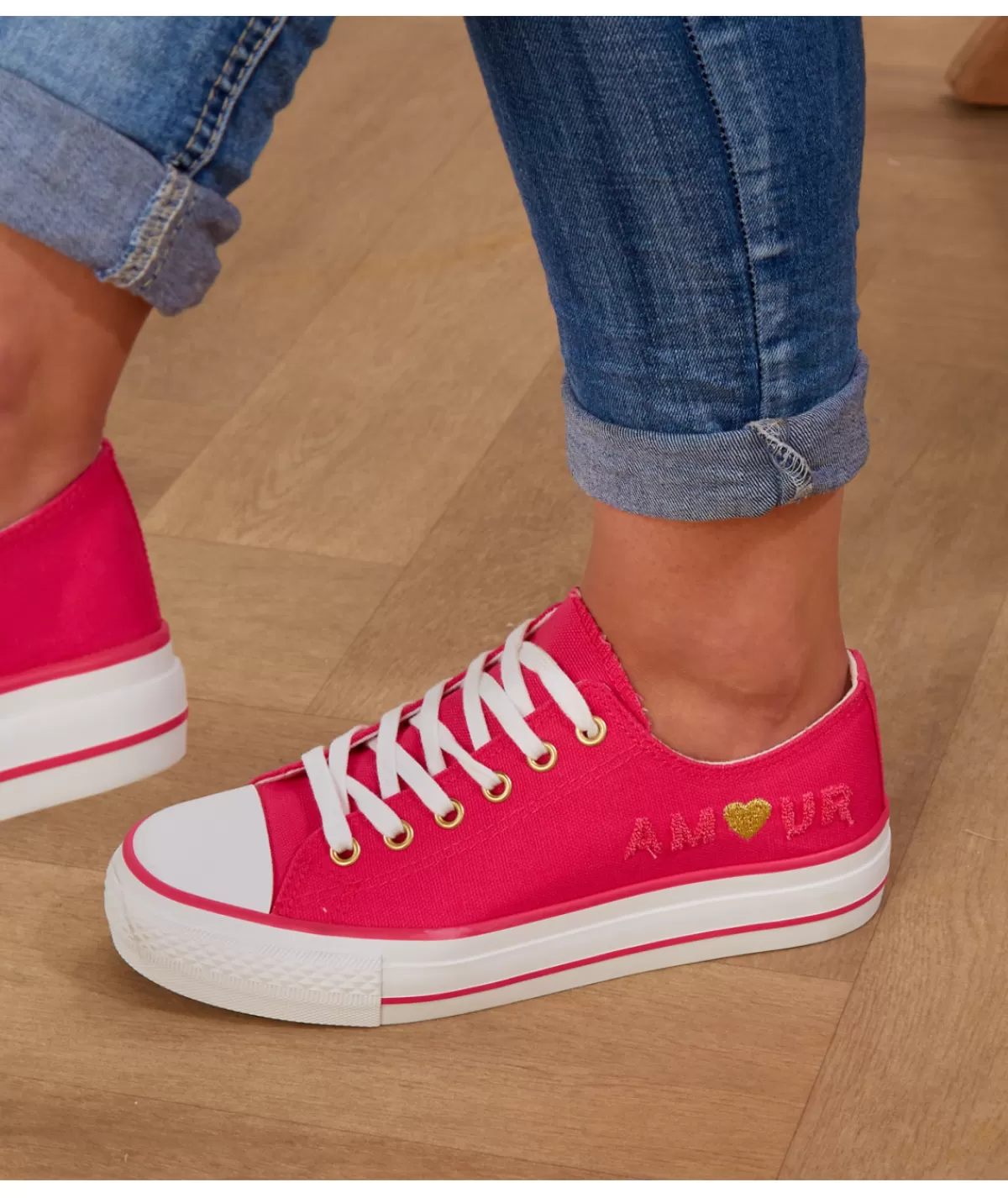 La boutique de Lilie Baskets>BASKET KAREN Fushia