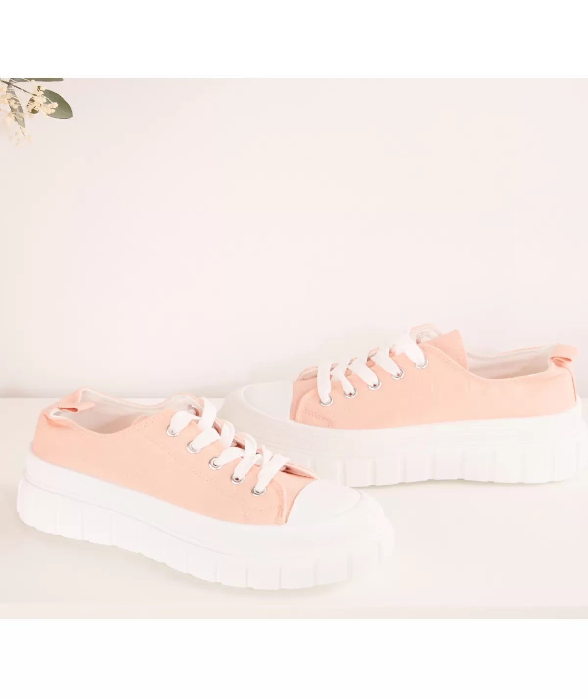 La boutique de Lilie Baskets>BASKET LISANDRA BASSE Rose