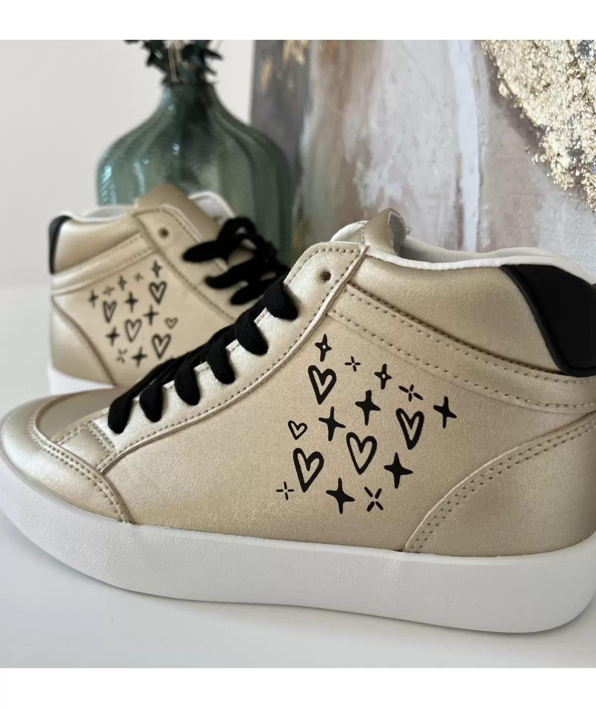La boutique de Lilie Baskets>BASKETS ANEMONE Dore