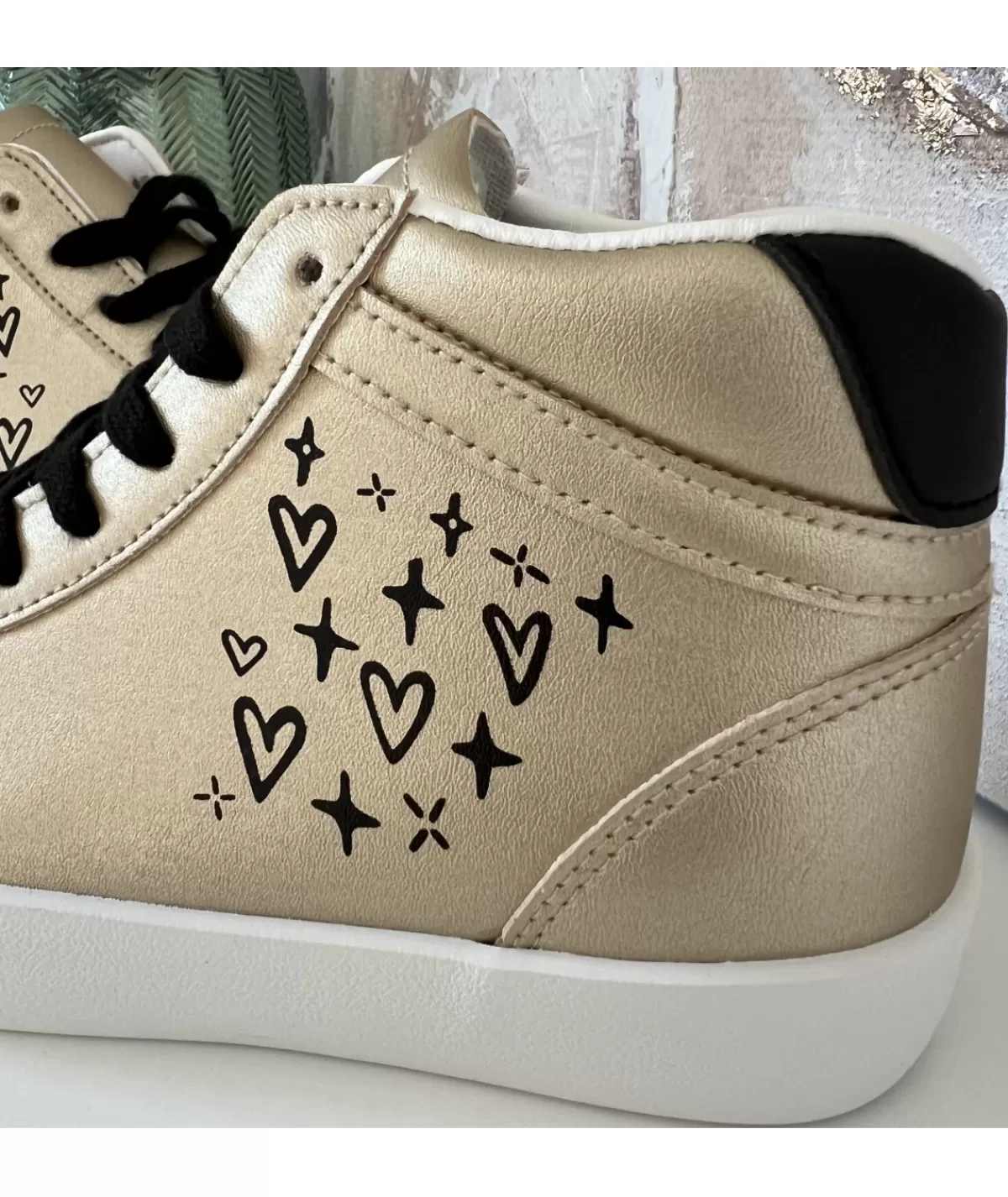 La boutique de Lilie Baskets>BASKETS ANEMONE Dore