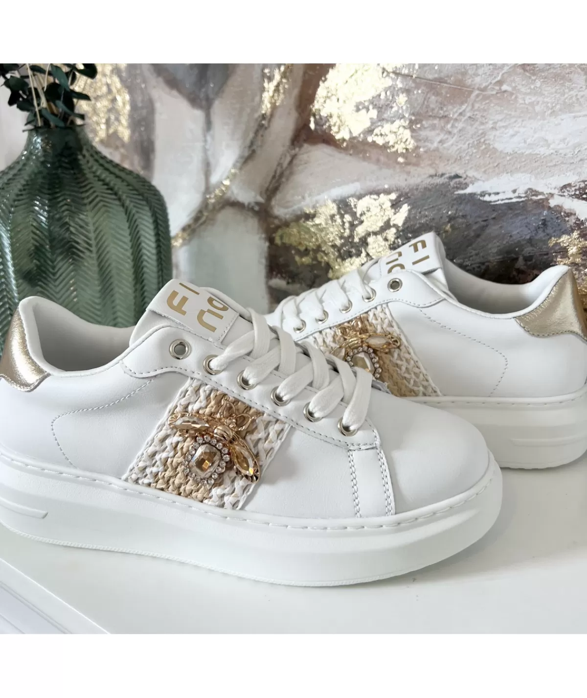 La boutique de Lilie Baskets>BASKETS BRADLEY Blanc