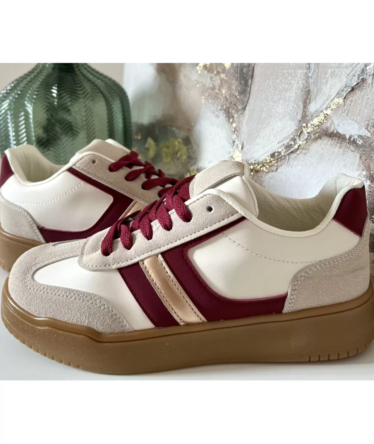 La boutique de Lilie Baskets>BASKETS BRAHIM Bordeaux