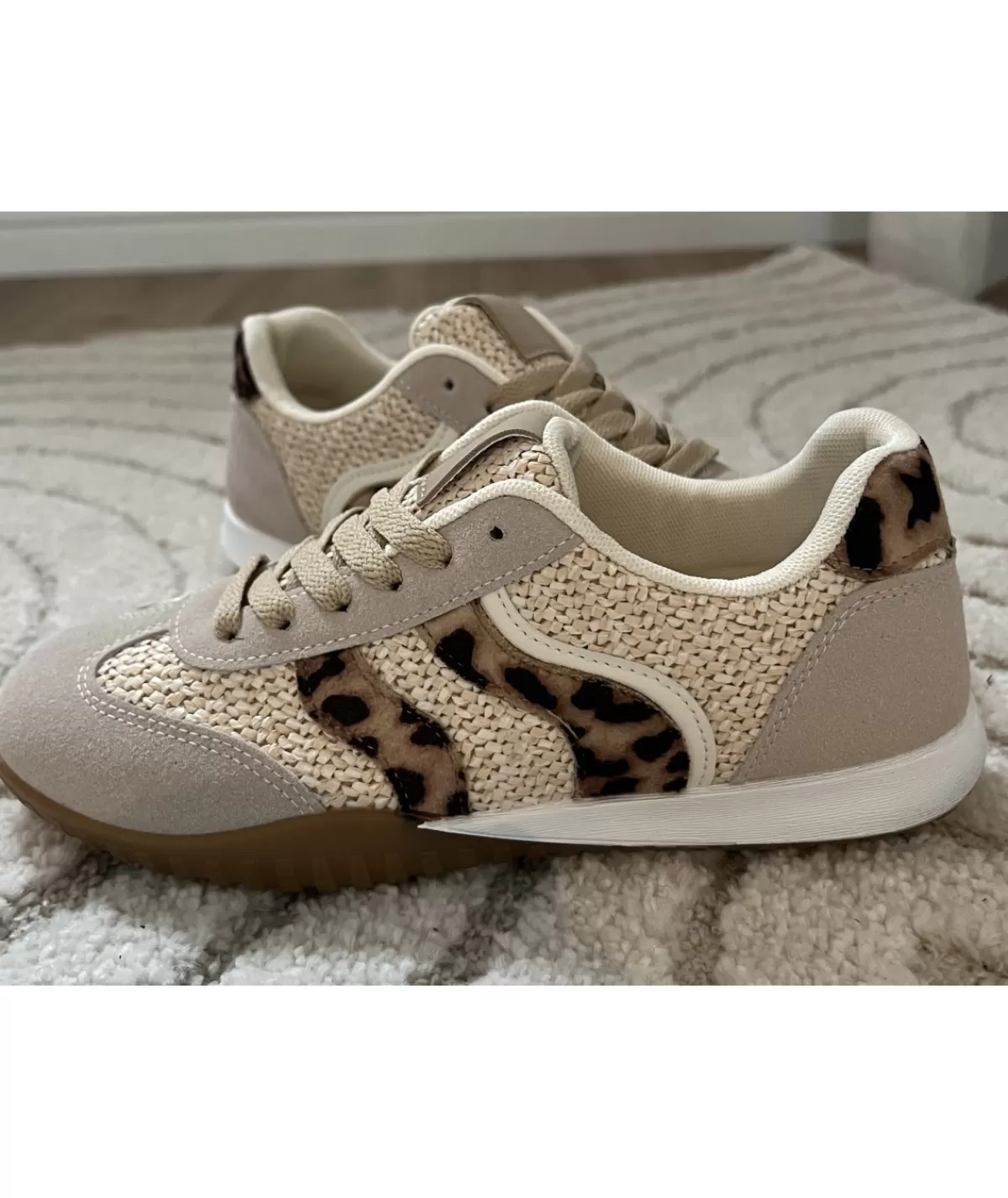 La boutique de Lilie Baskets>BASKETS CAROLE Beige