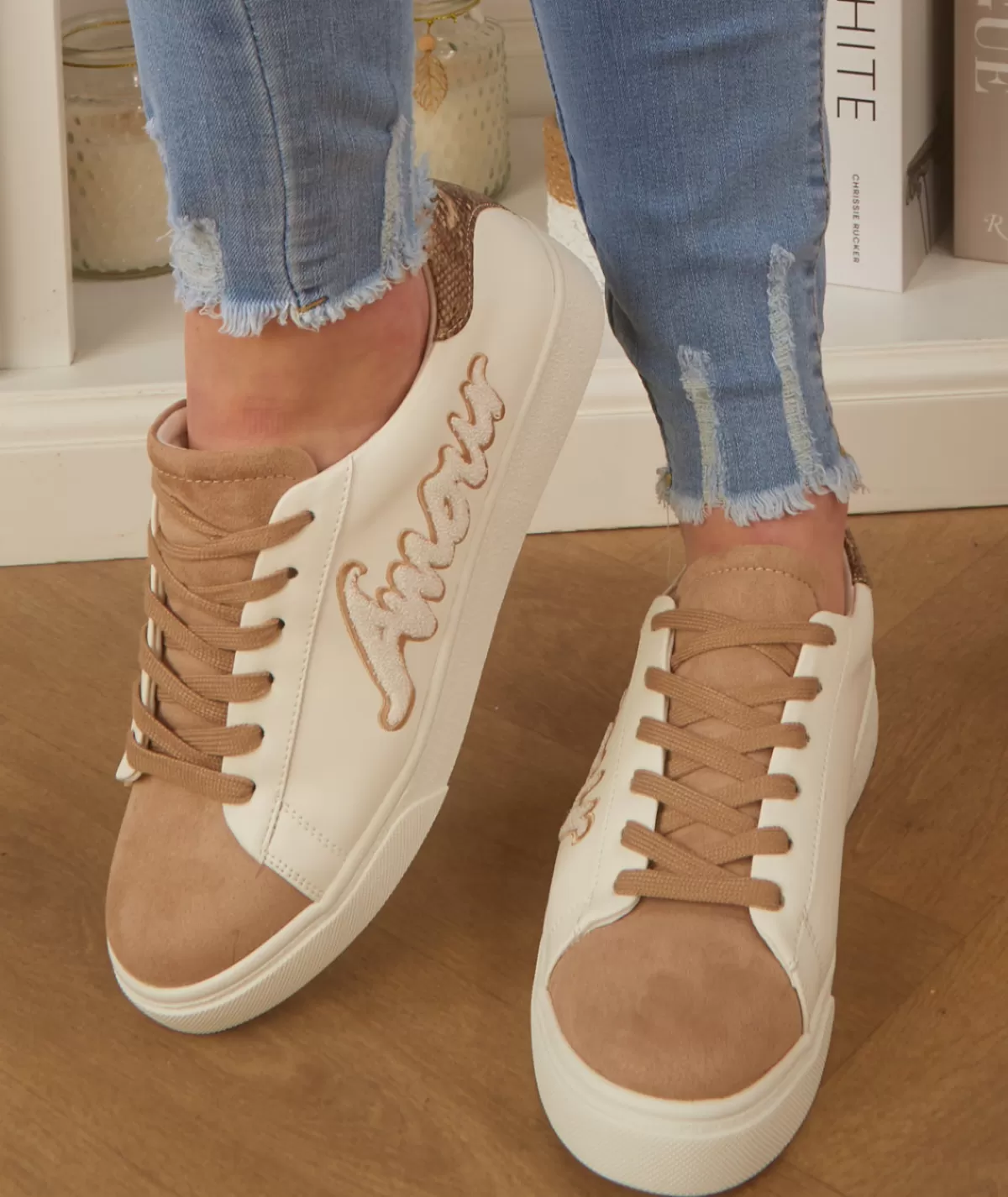 La boutique de Lilie Baskets>BASKETS IGNAZIA Camel