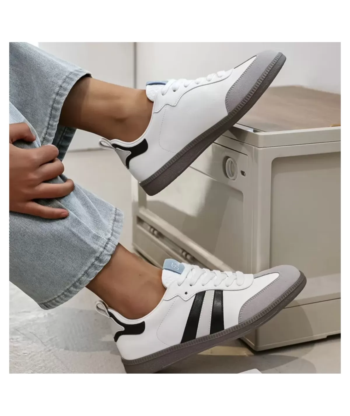 La boutique de Lilie Baskets>BASKETS ILONA Gris