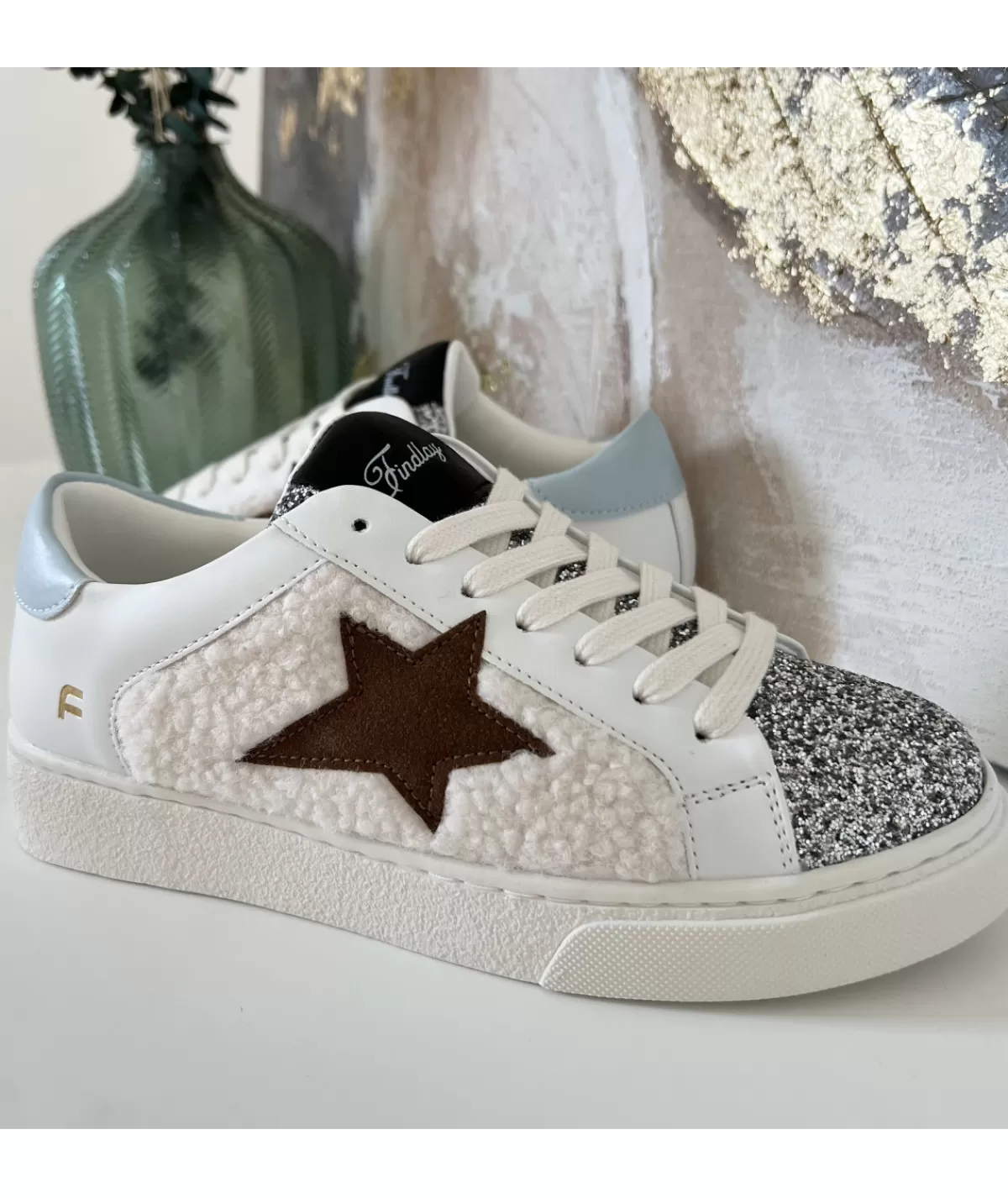 La boutique de Lilie Baskets>BASKETS LUCIE Blanc