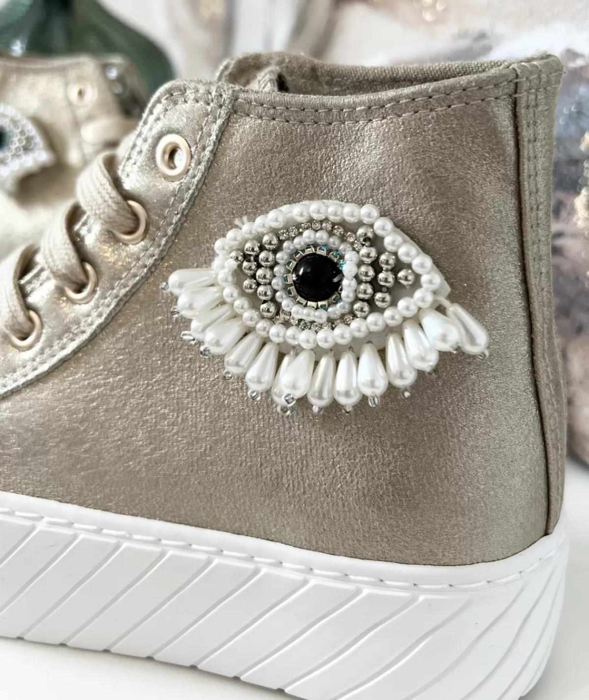 La boutique de Lilie Baskets>BASKETS PAULINA Dore