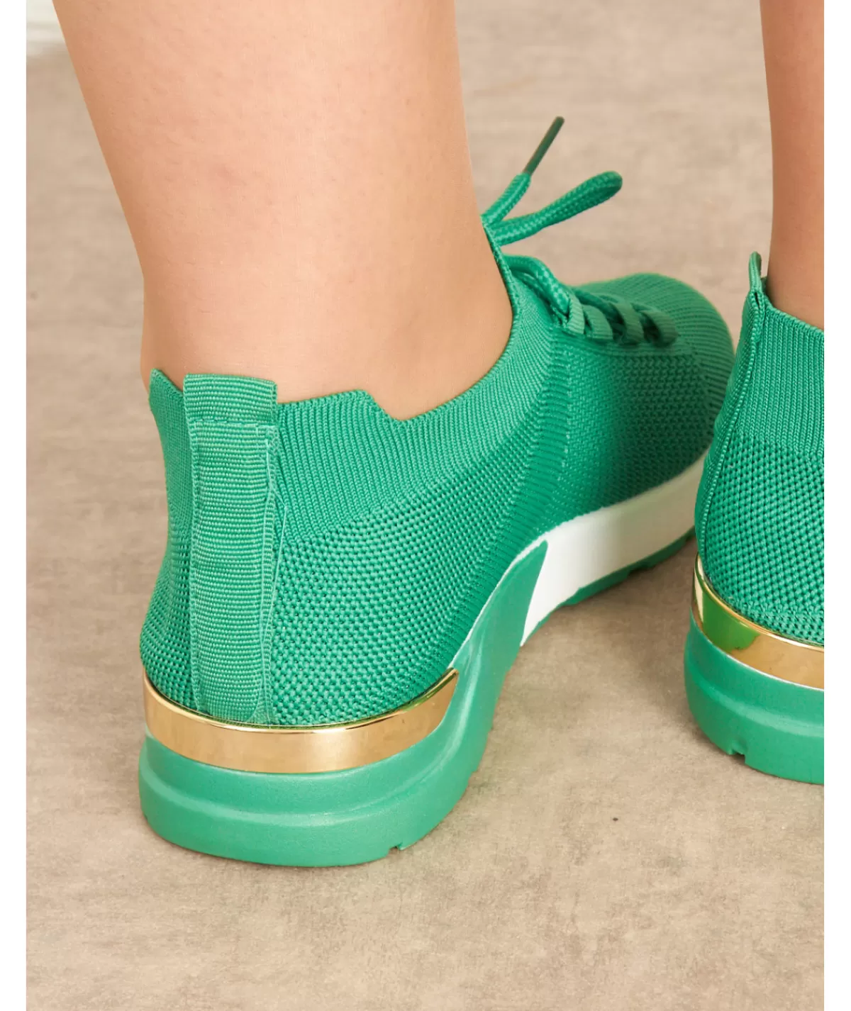 La boutique de Lilie Baskets>BASKETS RABYA Vert