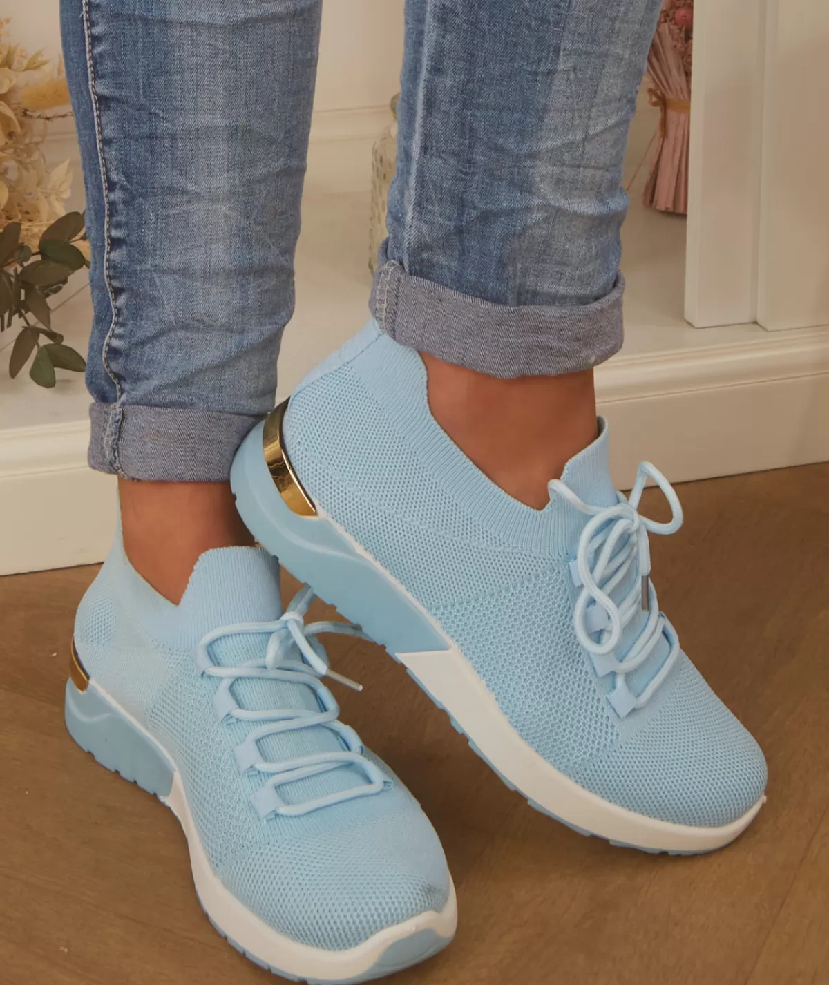 La boutique de Lilie Baskets>BASKETS RABYA Bleuciel