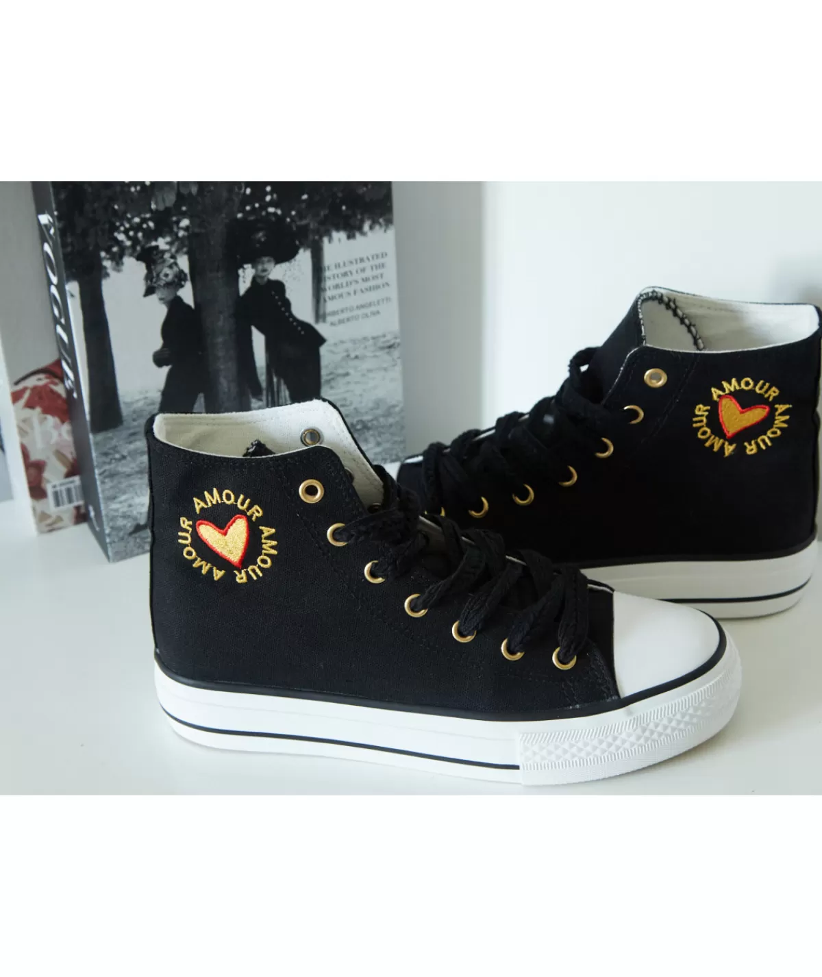 La boutique de Lilie Baskets>BASKETS ZELYA Noir