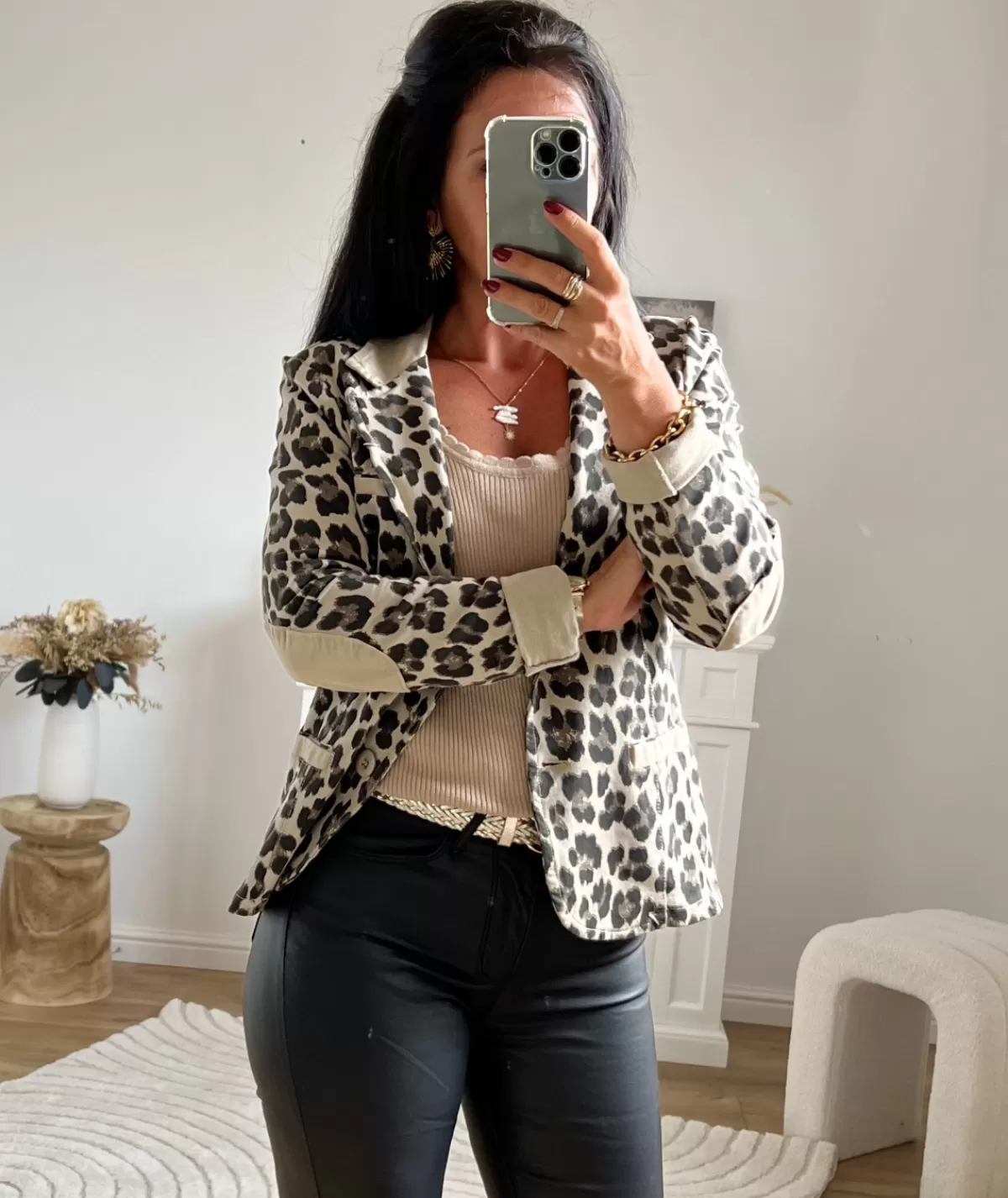La boutique de Lilie Vestes>BLAZER KELYA Taupe