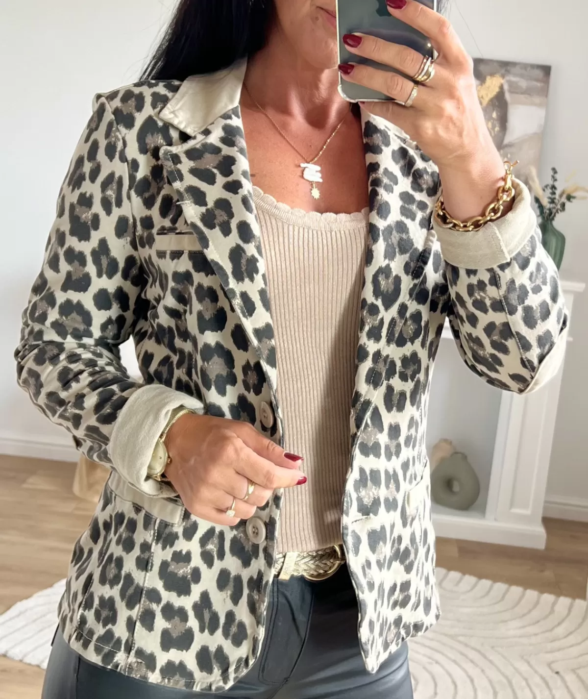 La boutique de Lilie Vestes>BLAZER KELYA Taupe