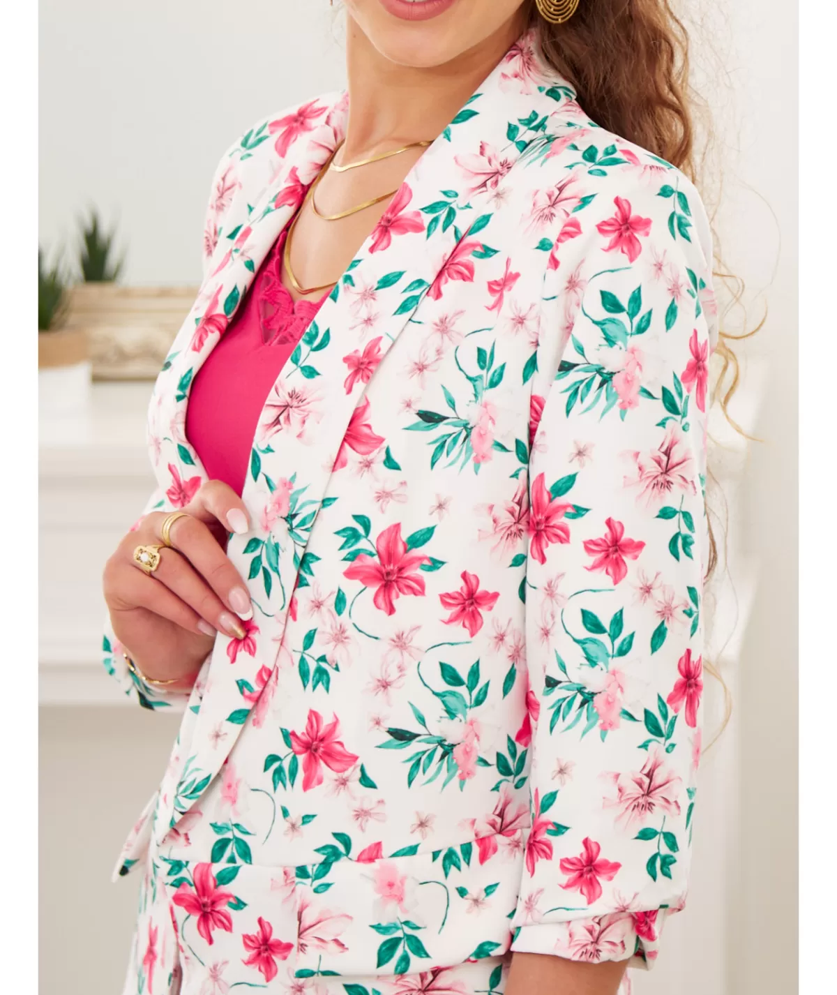 La boutique de Lilie Vestes>BLAZER BELLA Blanc