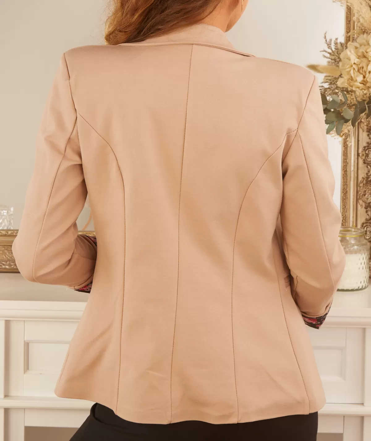 La boutique de Lilie Vestes>BLAZER MILA Beige
