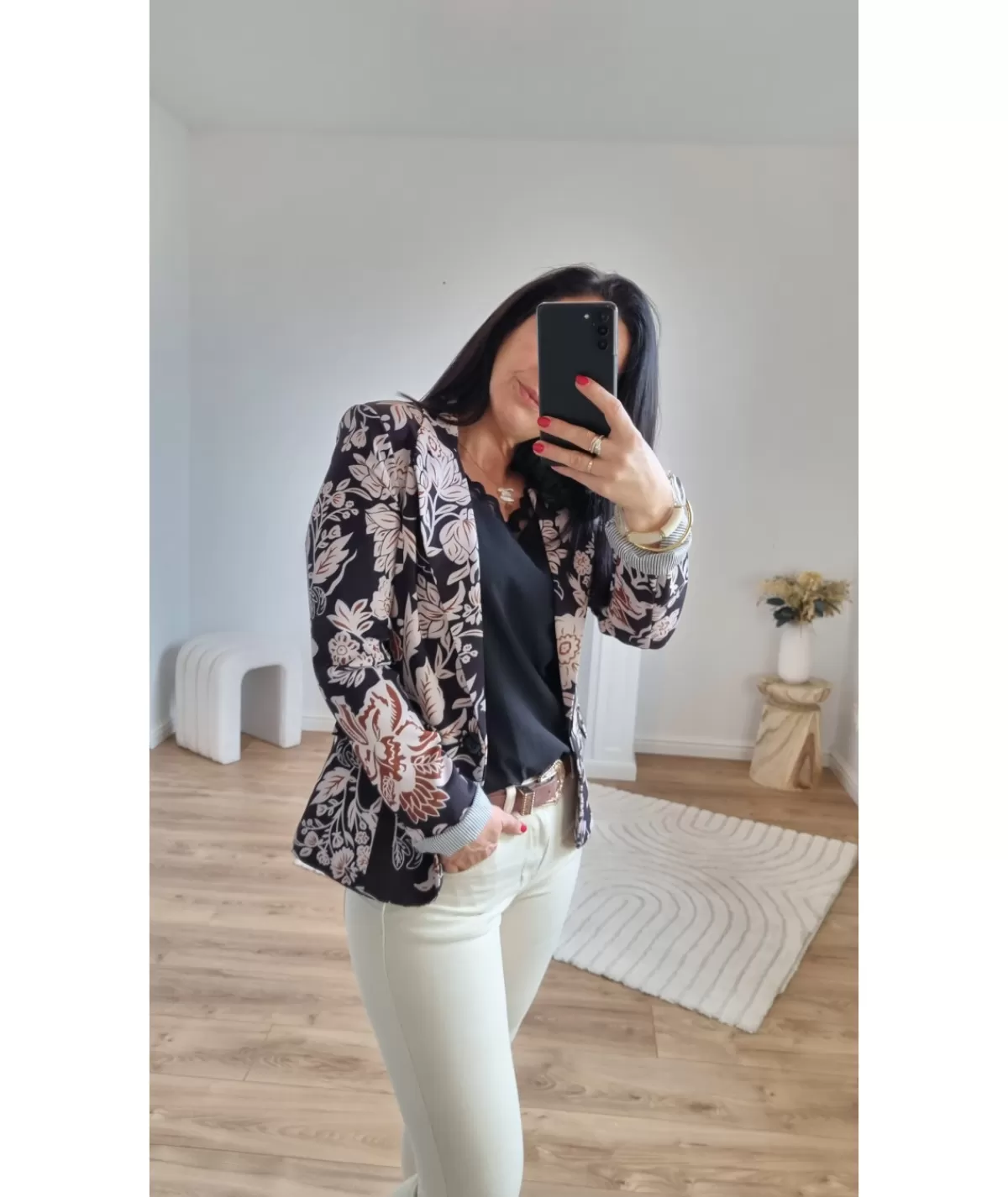 La boutique de Lilie Vestes>BLAZER TANIA Noir