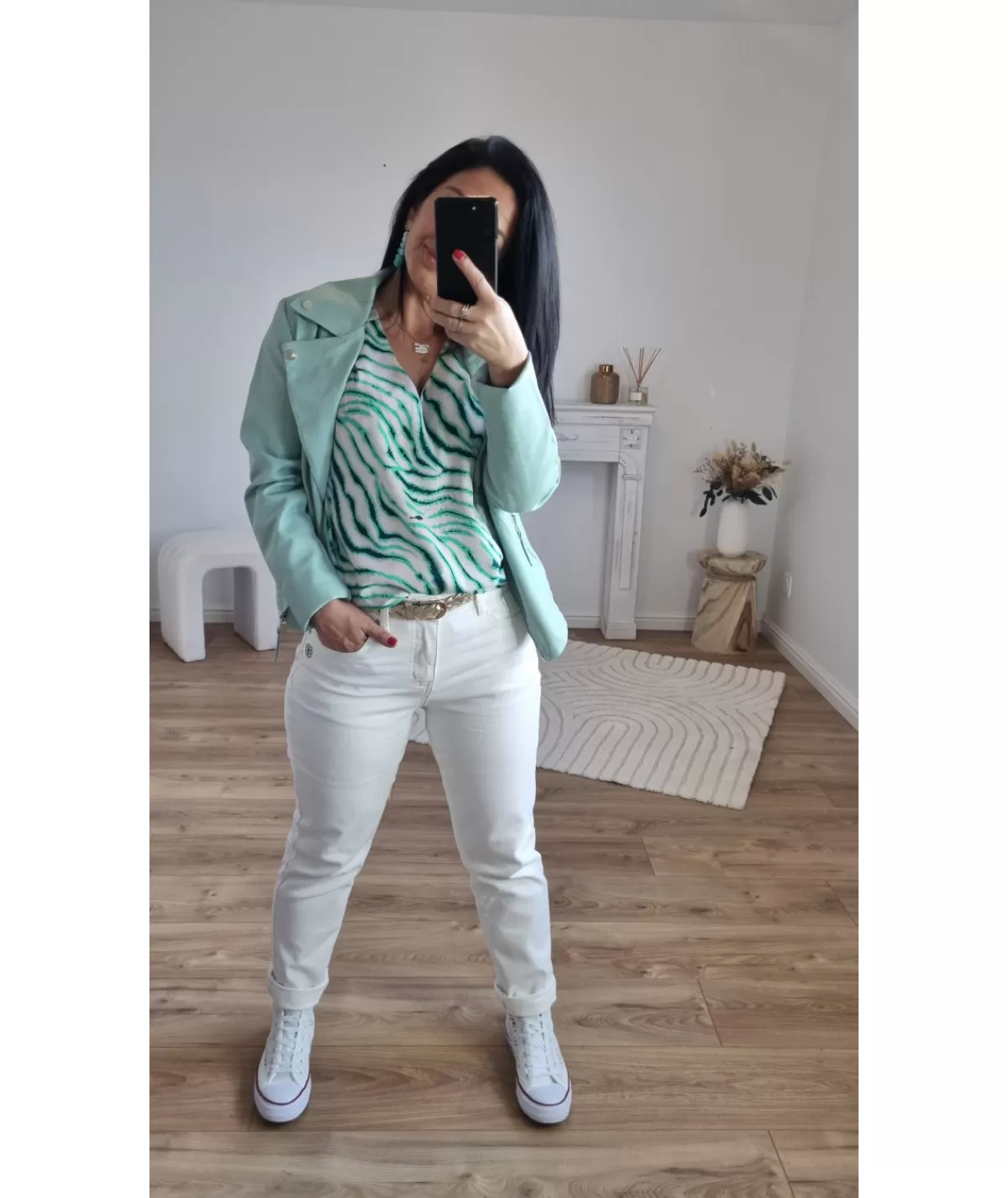 La boutique de Lilie Tops / Blouses>BLOUSE BRENDA Vert