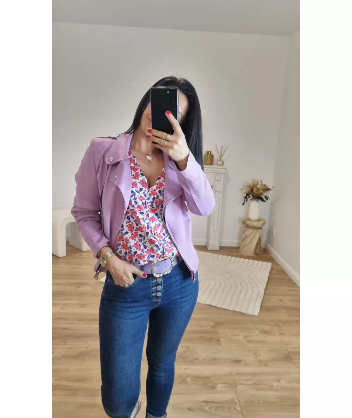 La boutique de Lilie Tops / Blouses>BLOUSE CLAUDIE Fushia