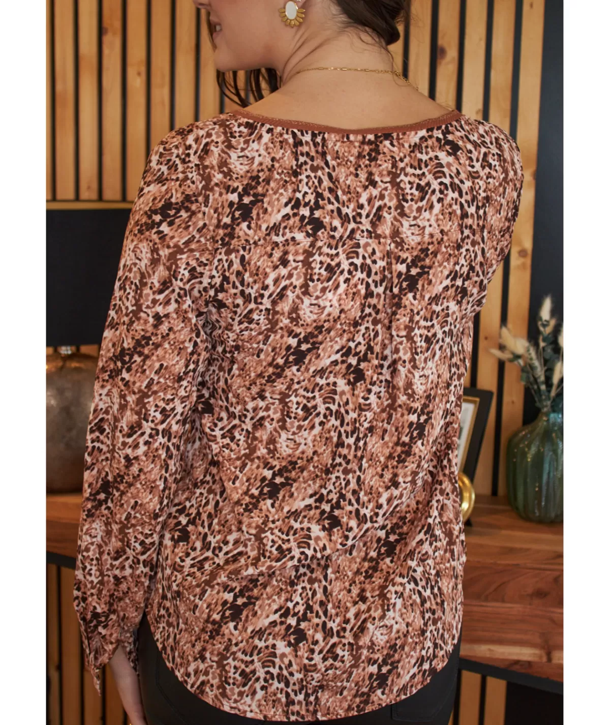 La boutique de Lilie Tops / Blouses>BLOUSE DORIA Beige