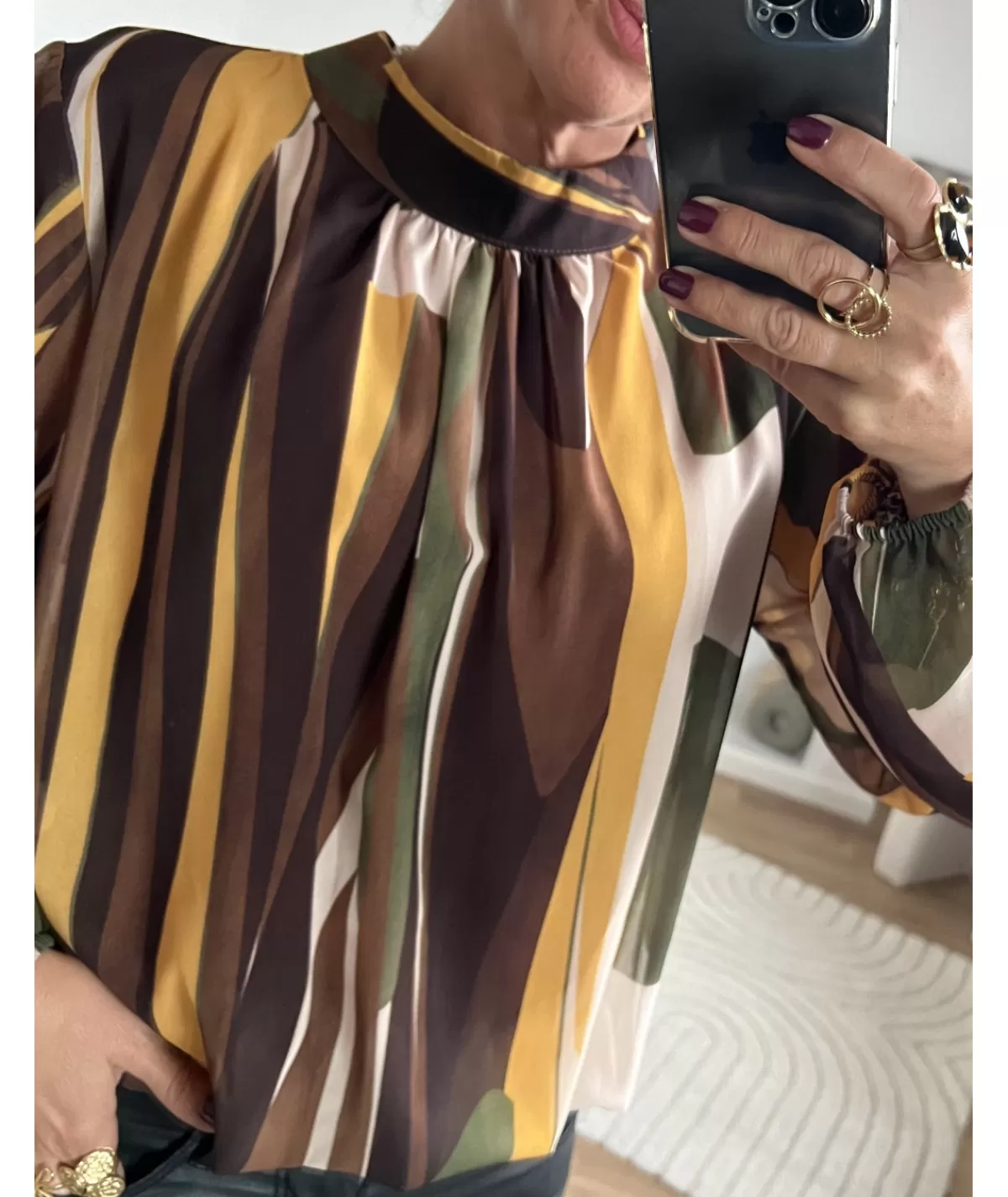 La boutique de Lilie Tops / Blouses>BLOUSE GISELE Jaune