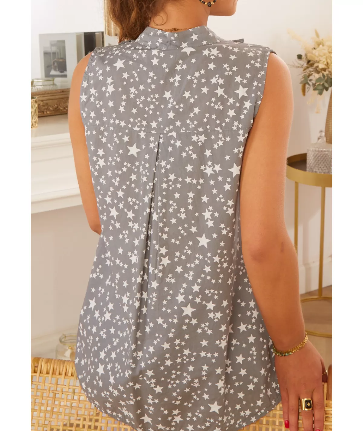 La boutique de Lilie Tops / Blouses>BLOUSE JADY II Gris
