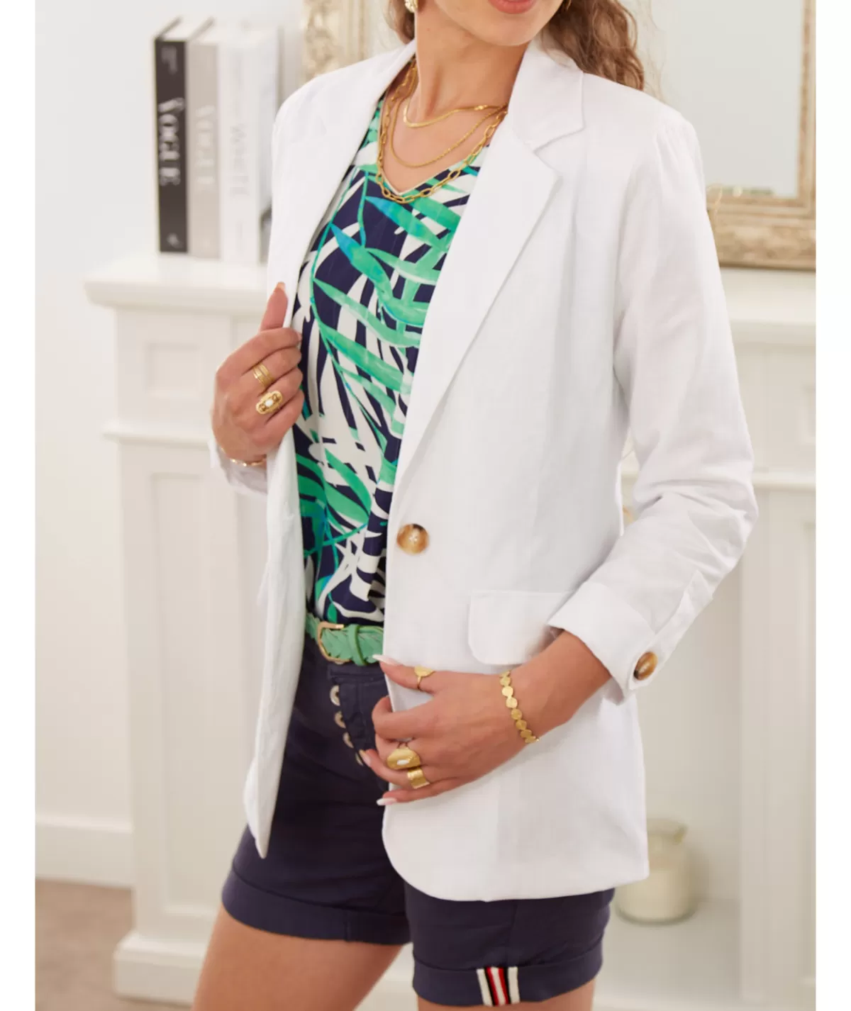 La boutique de Lilie Tops / Blouses>BLOUSE LENNY Vert