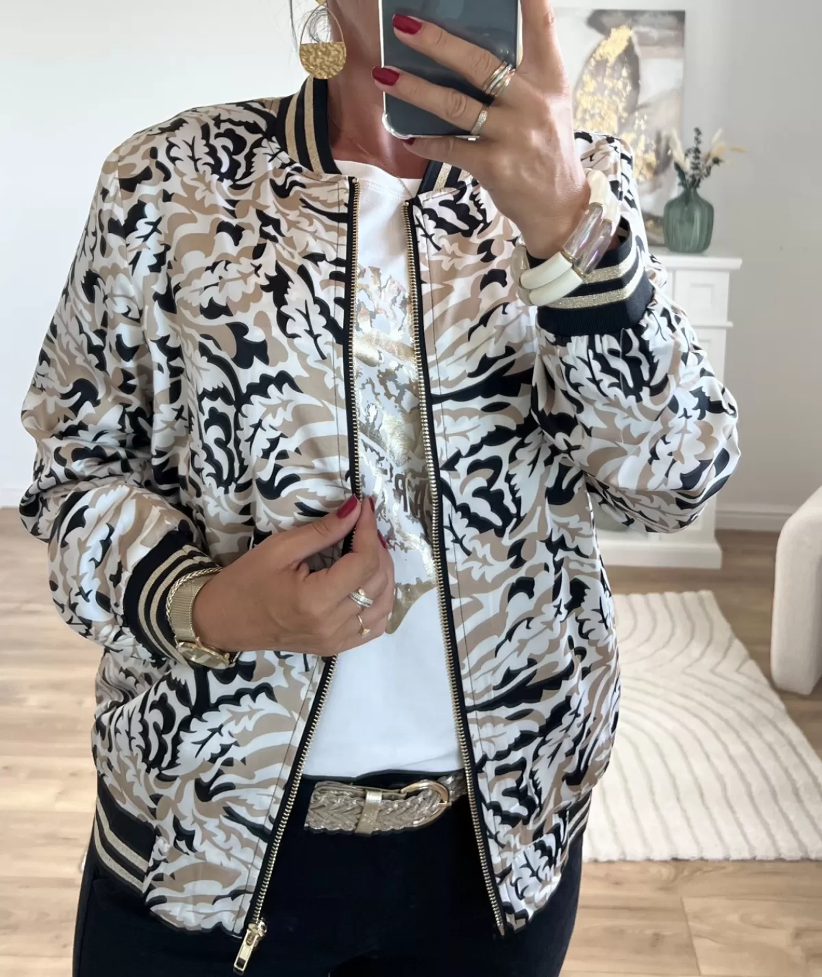 La boutique de Lilie Vestes>BOMBERS CHIARA Noir