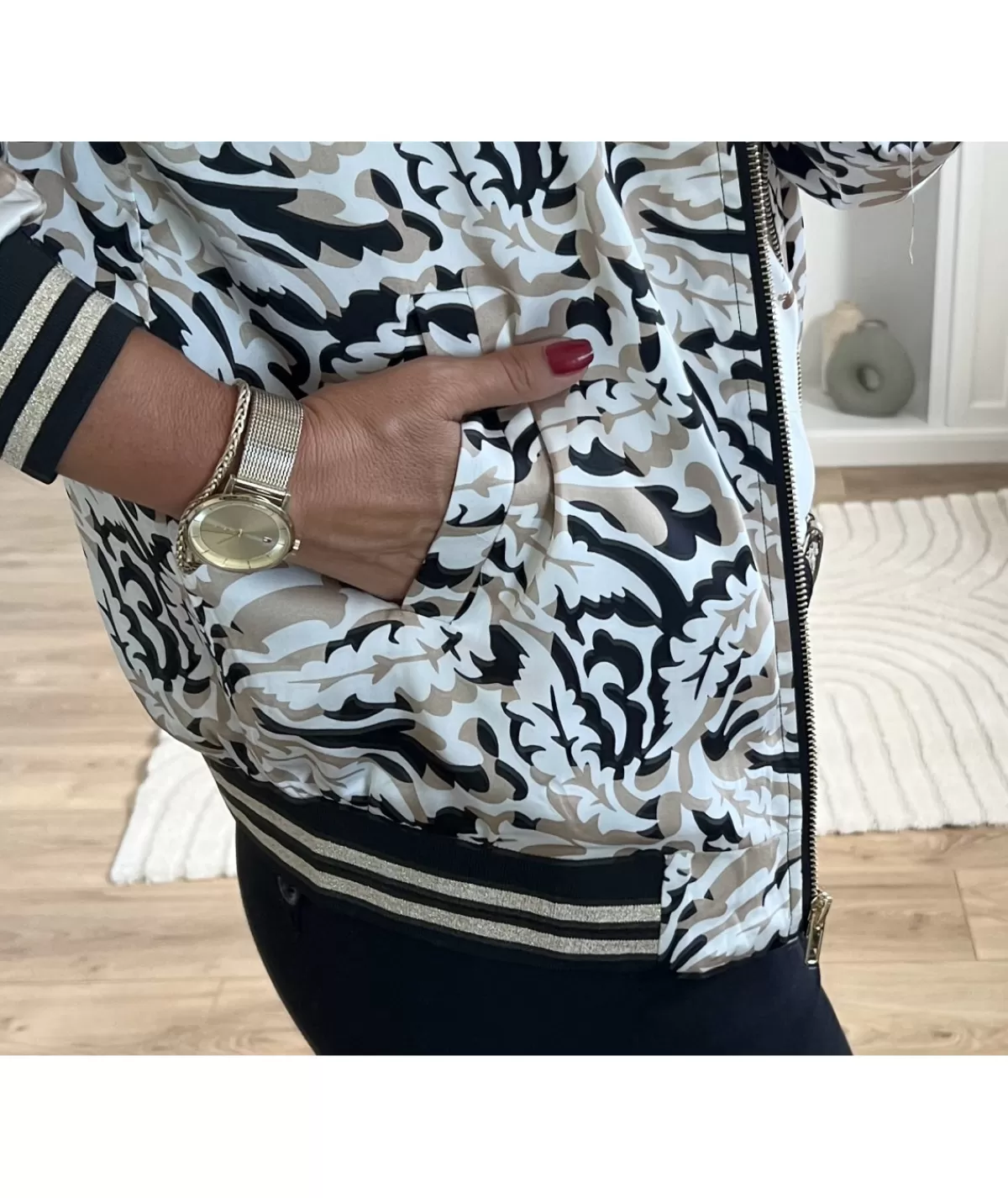 La boutique de Lilie Vestes>BOMBERS CHIARA Noir