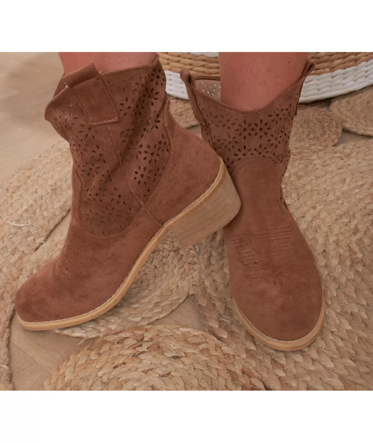 La boutique de Lilie Boots & Bottes>BOOTS BRANDY Camel
