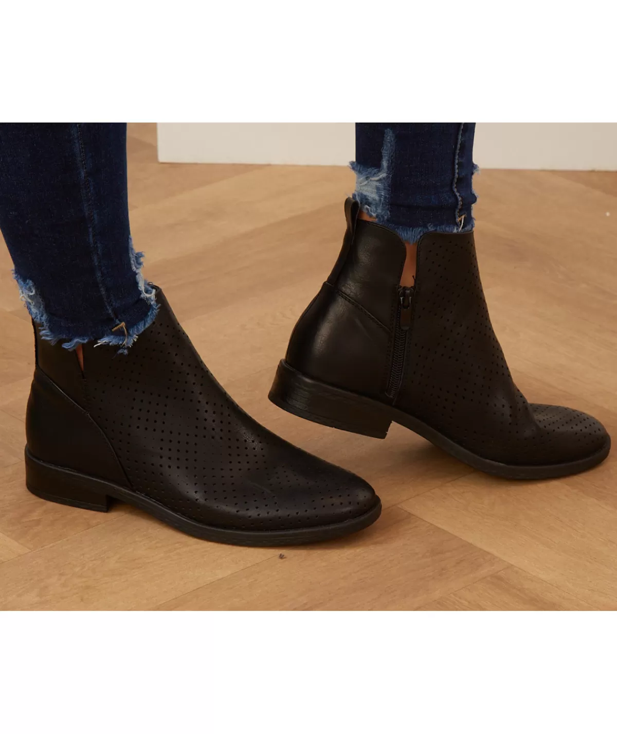 La boutique de Lilie Boots & Bottes>BOOTS QUINCEY Noir