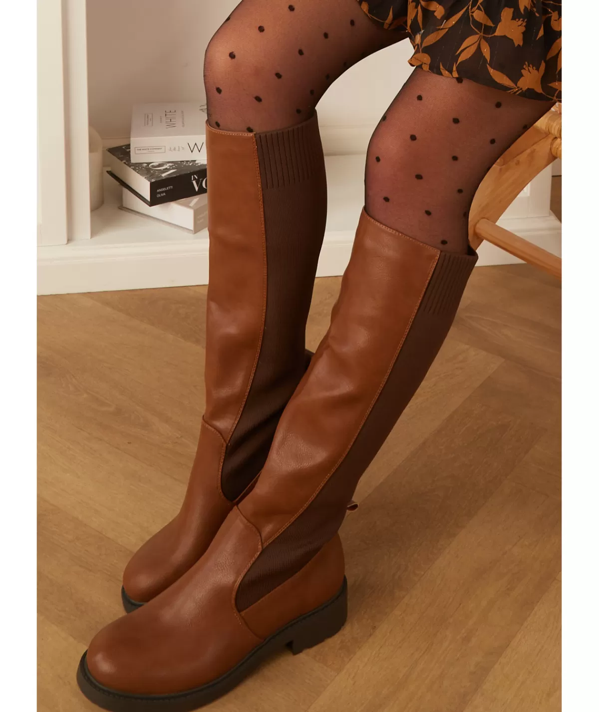 La boutique de Lilie Boots & Bottes>BOTTE FARAH Camel