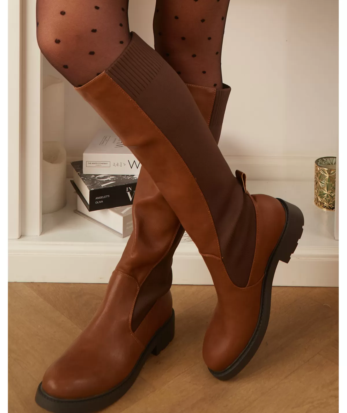 La boutique de Lilie Boots & Bottes>BOTTE FARAH Camel