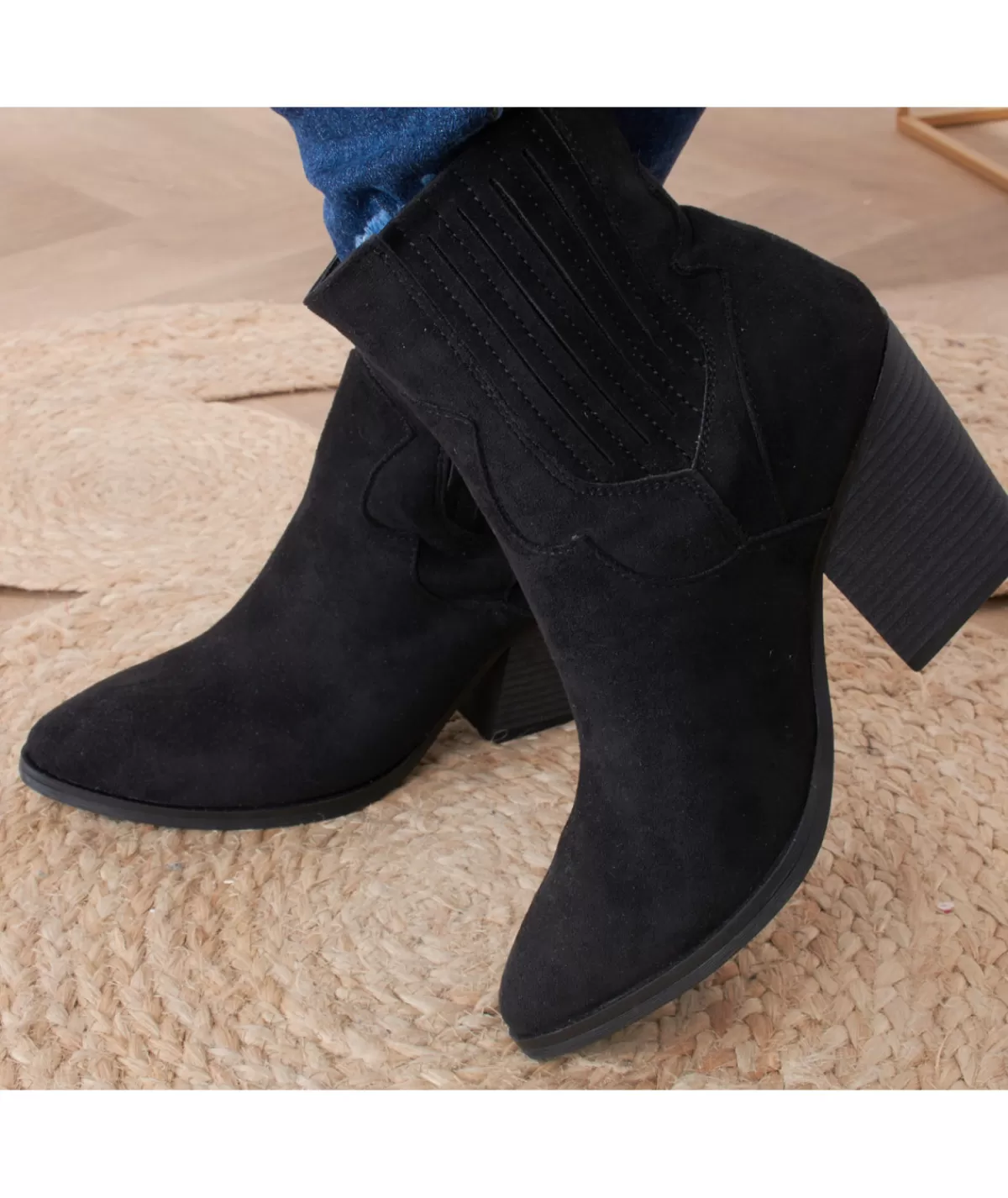 La boutique de Lilie Boots & Bottes>BOTTES KATEL Noir