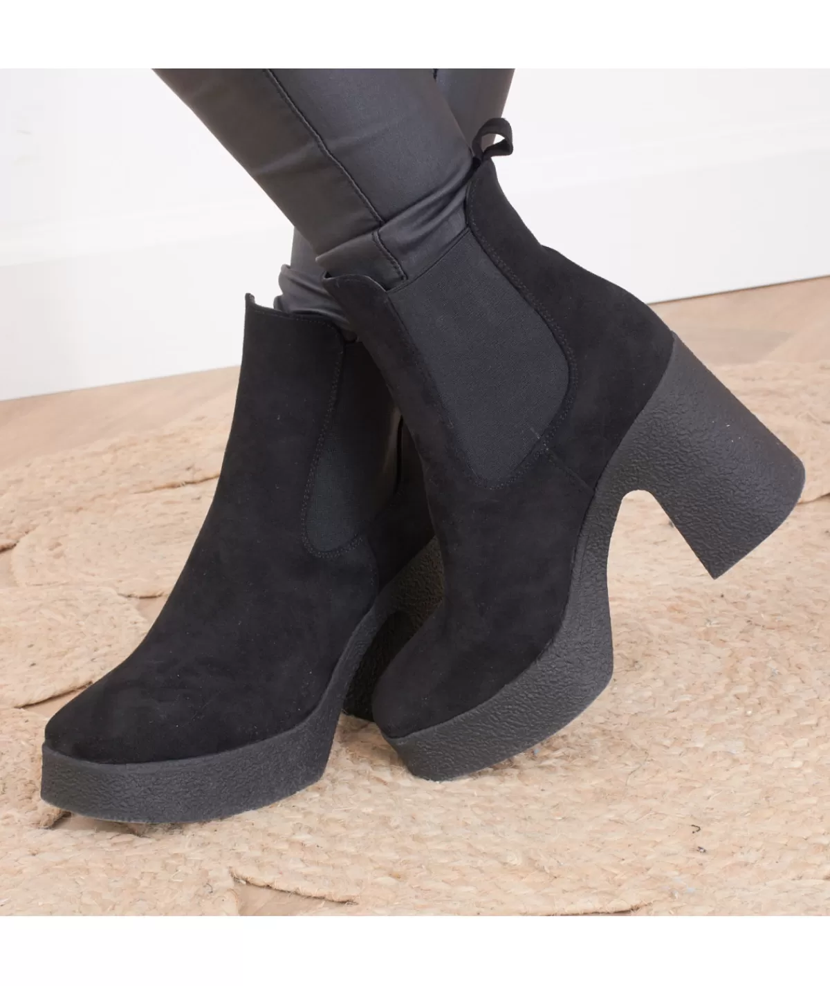 La boutique de Lilie Boots & Bottes>BOTTES QUINCY Noir