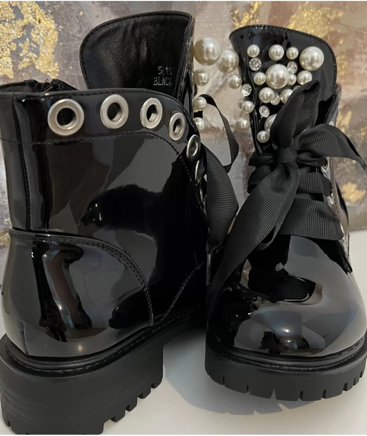 La boutique de Lilie Boots & Bottes>BOTTINES DOMINIQUE Noir