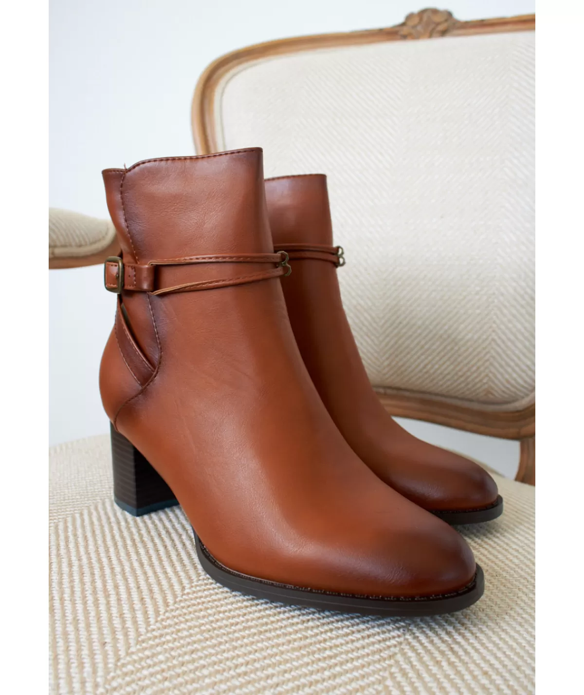 La boutique de Lilie Boots & Bottes>BOTTINES DONATIEN Camel