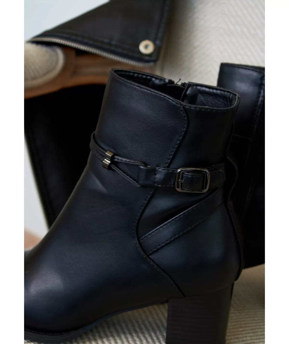 La boutique de Lilie Boots & Bottes>BOTTINES DONATIEN Noir