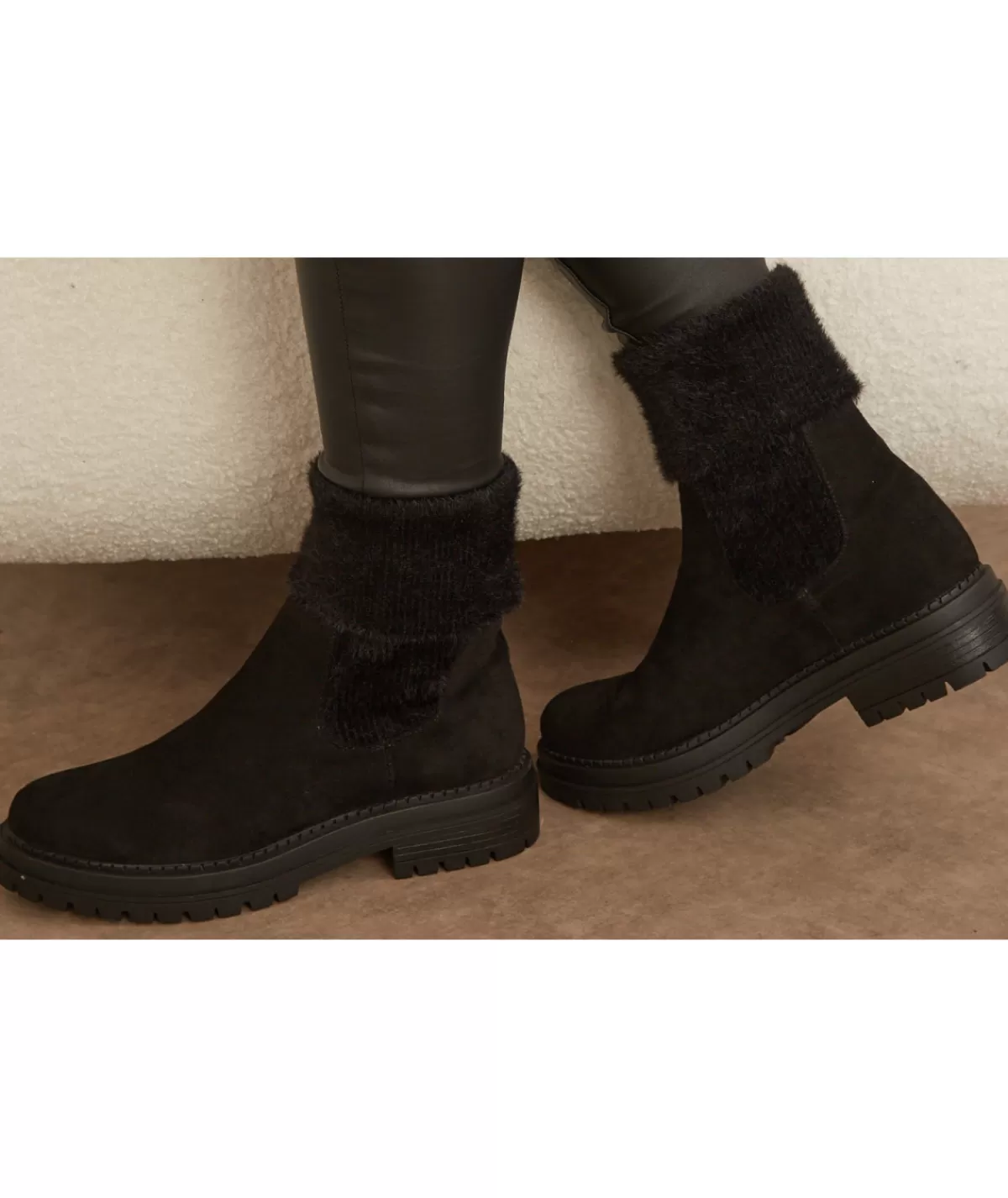 La boutique de Lilie Boots & Bottes>BOTTINES GAETANE Noir