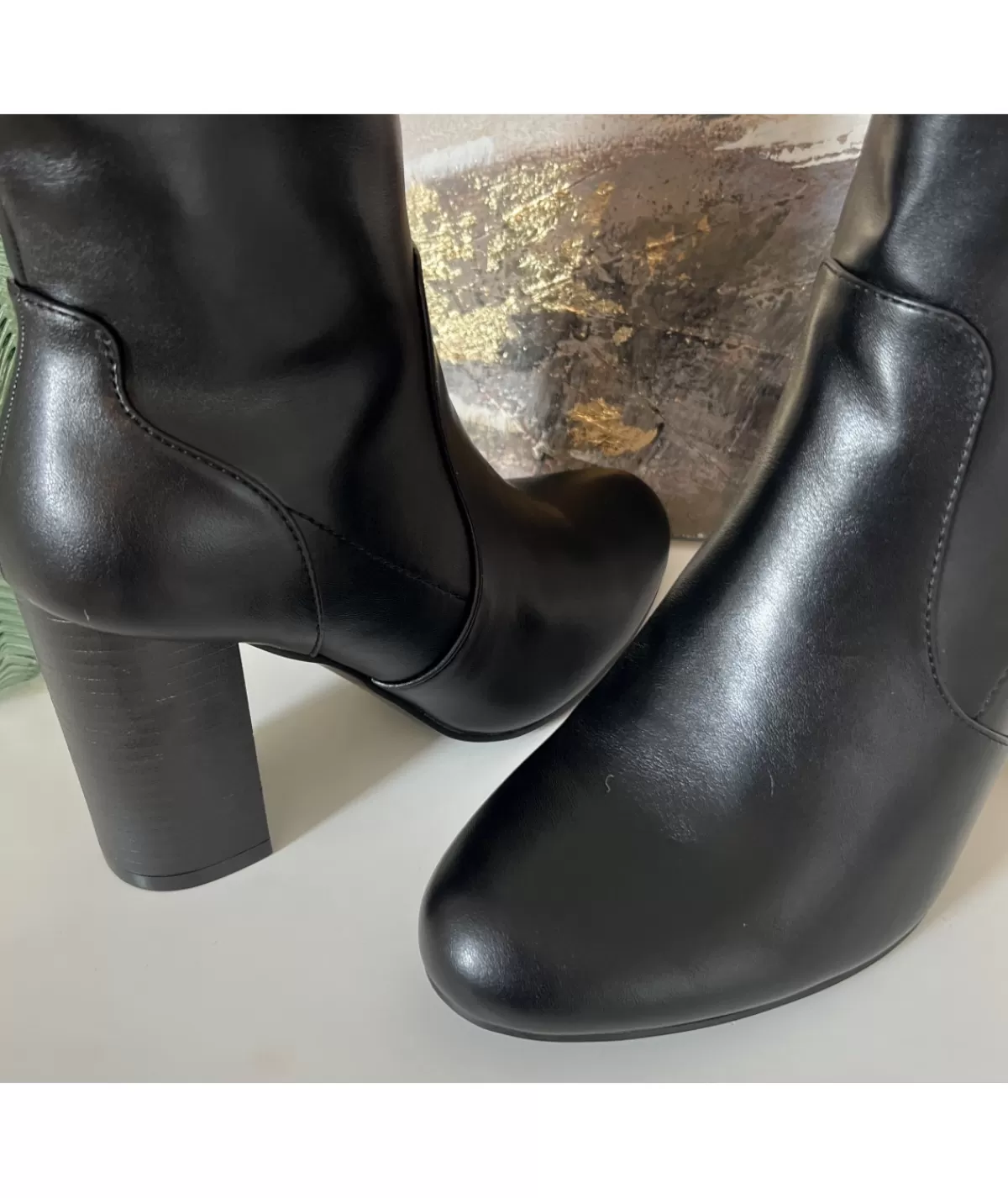 La boutique de Lilie Boots & Bottes>BOTTINES JUSTYNE Noir