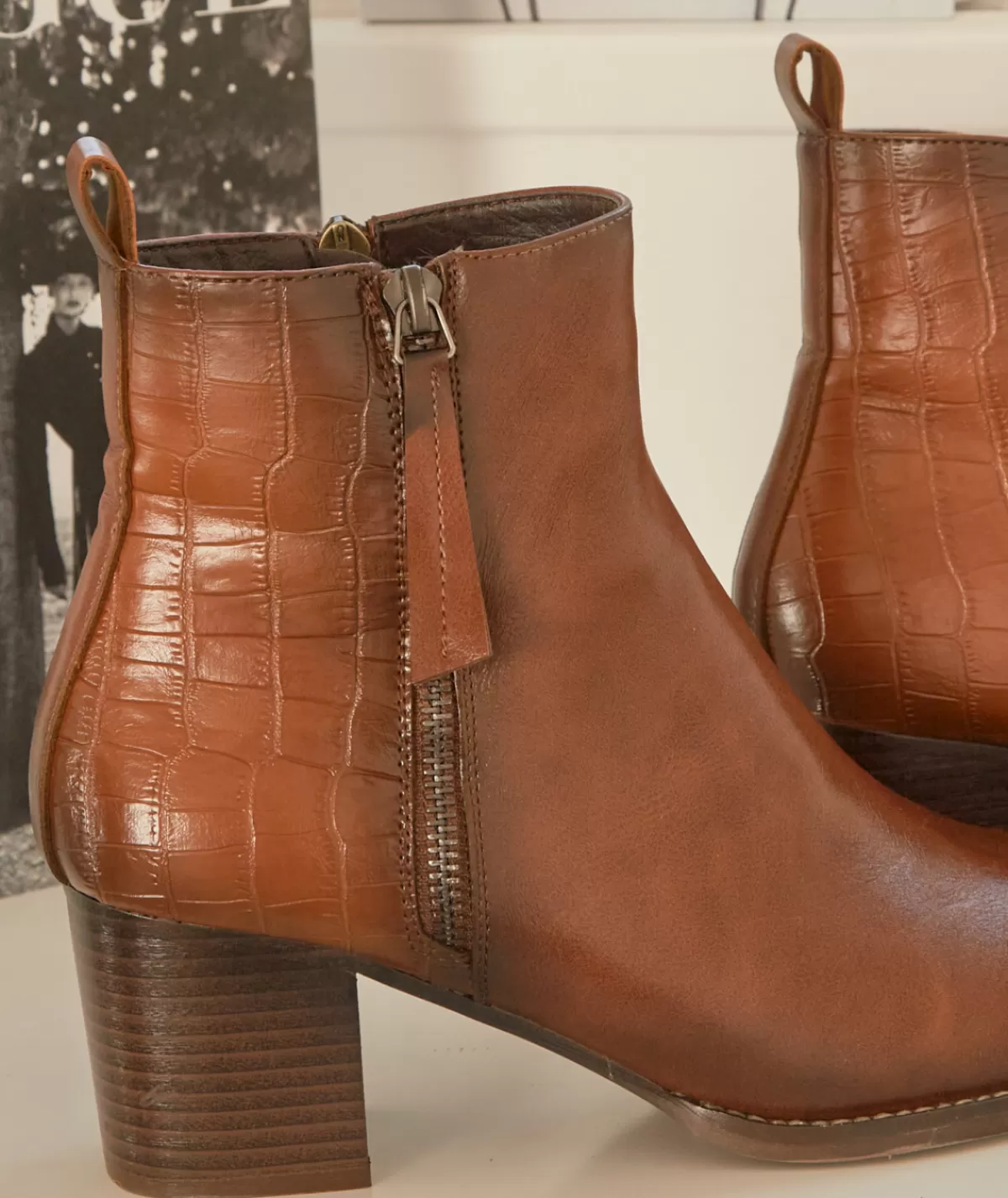 La boutique de Lilie Boots & Bottes>BOTTINES LATIFA Camel