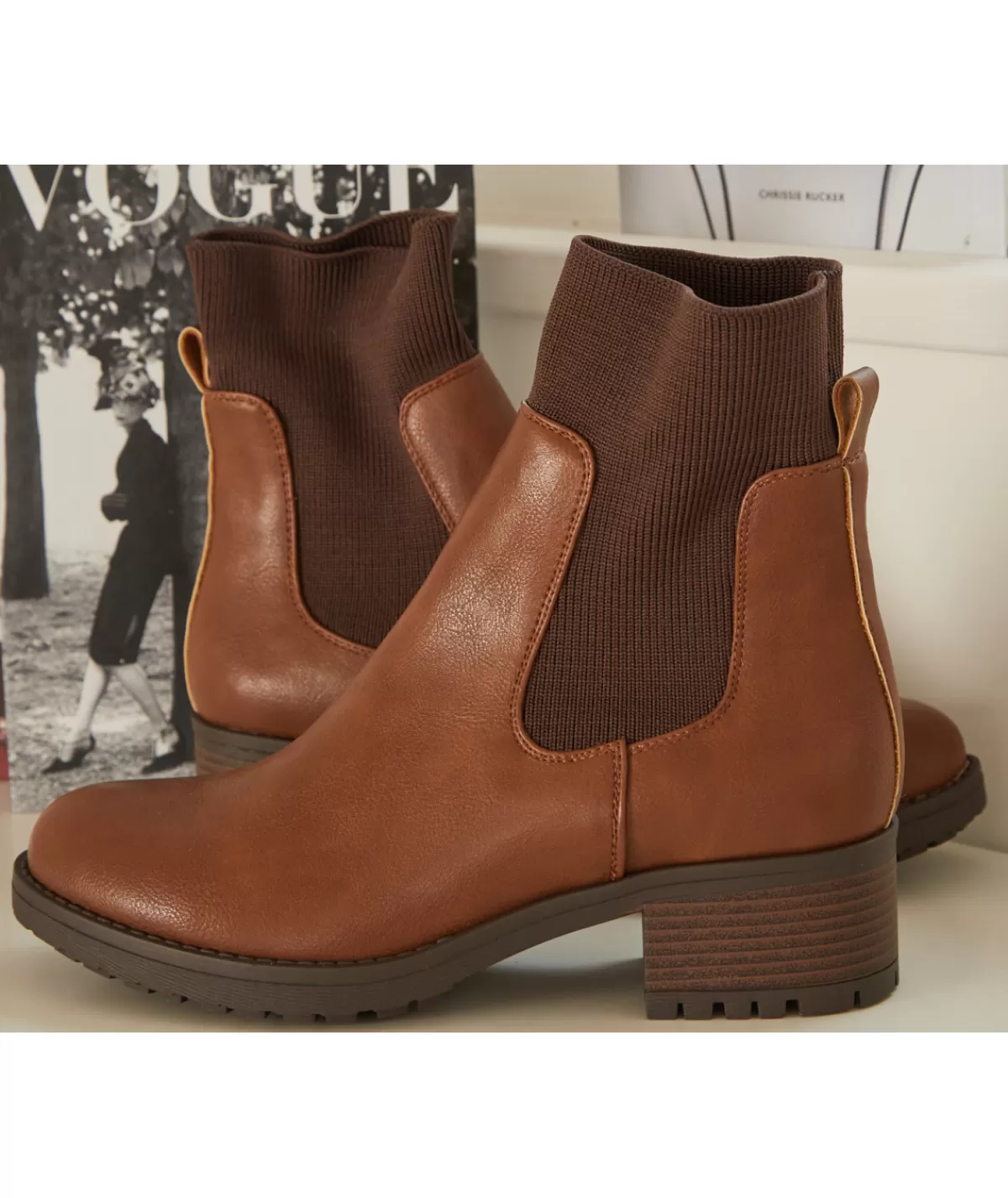 La boutique de Lilie Boots & Bottes>BOTTINES LAURIANE Camel