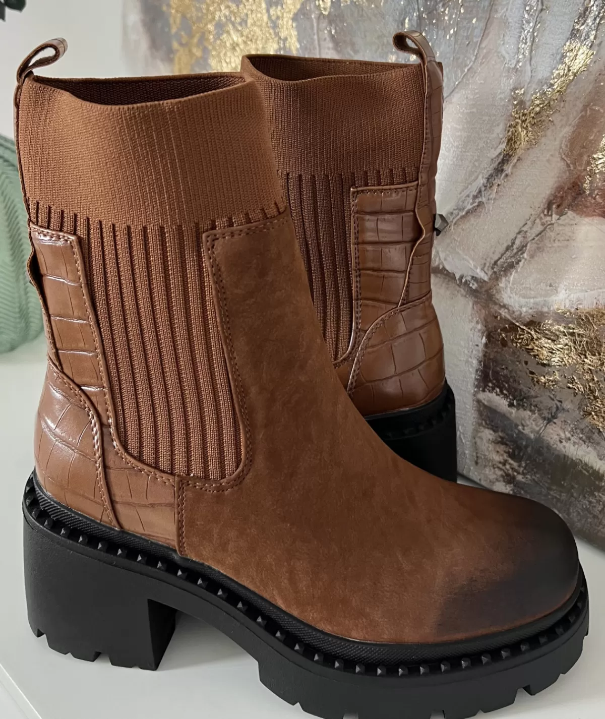 La boutique de Lilie Boots & Bottes>BOTTINES LAURIE Camel