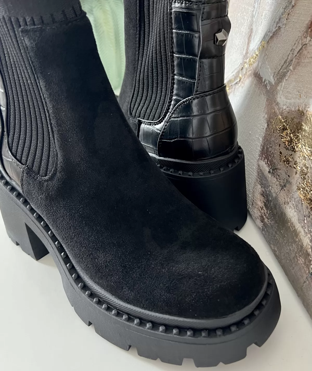 La boutique de Lilie Boots & Bottes>BOTTINES LAURIE Noir
