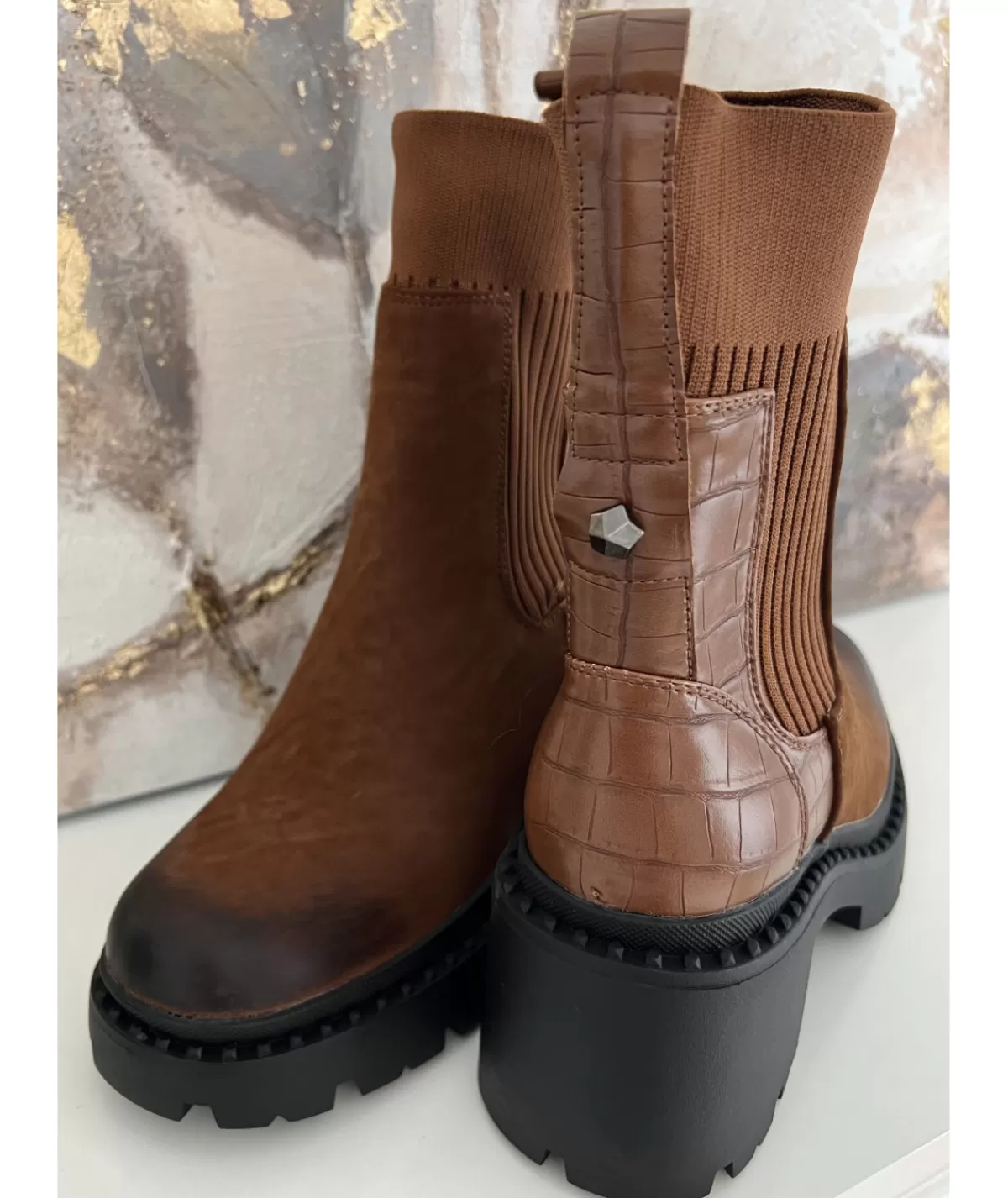 La boutique de Lilie Boots & Bottes>BOTTINES LAURIE Camel