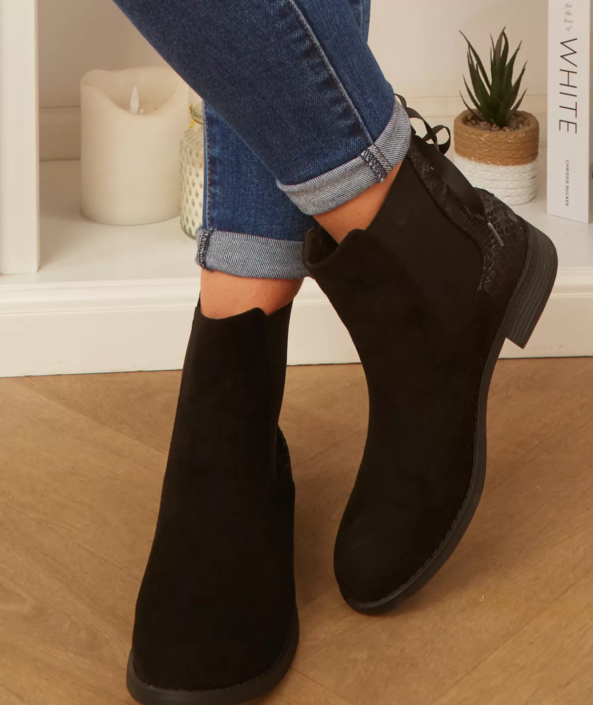 La boutique de Lilie Boots & Bottes>BOTTINES MADIE II Noir