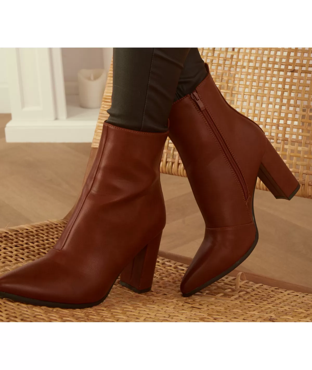 La boutique de Lilie Boots & Bottes>BOTTINES NABIA Camel